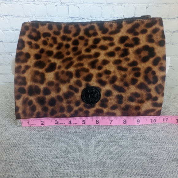 Calf hair leopard print clutch Made in Spain - Picture 4 of 5